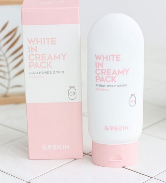 Kem ủ dưỡng trắng da toàn thân G9Skin White In Creamy Pack Whitening